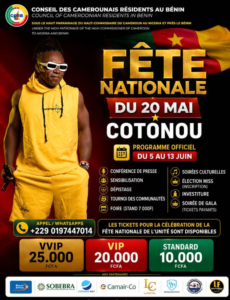 Semaine Culturelle de la Fête Nationale du Cameroun au Bénin – Édition 2026