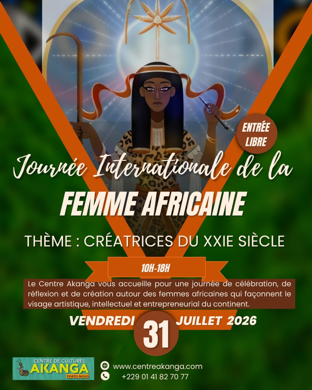 JIFA 2026 - Journée Internationale de la Femme Africaine - Centre Culturel Akanga